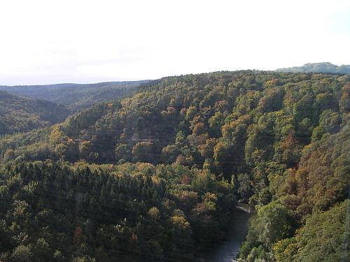 Müngstener Brücke, Blick auf die Wupper